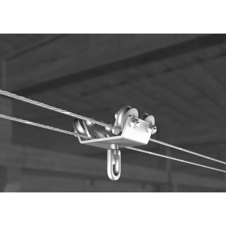 Линия анкерная горизонтальная с двойным тросом Protekt Proliner