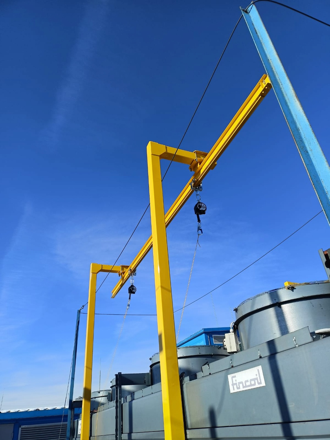 Анкерные линии Венто Двутавр для обслуживания чиллеров