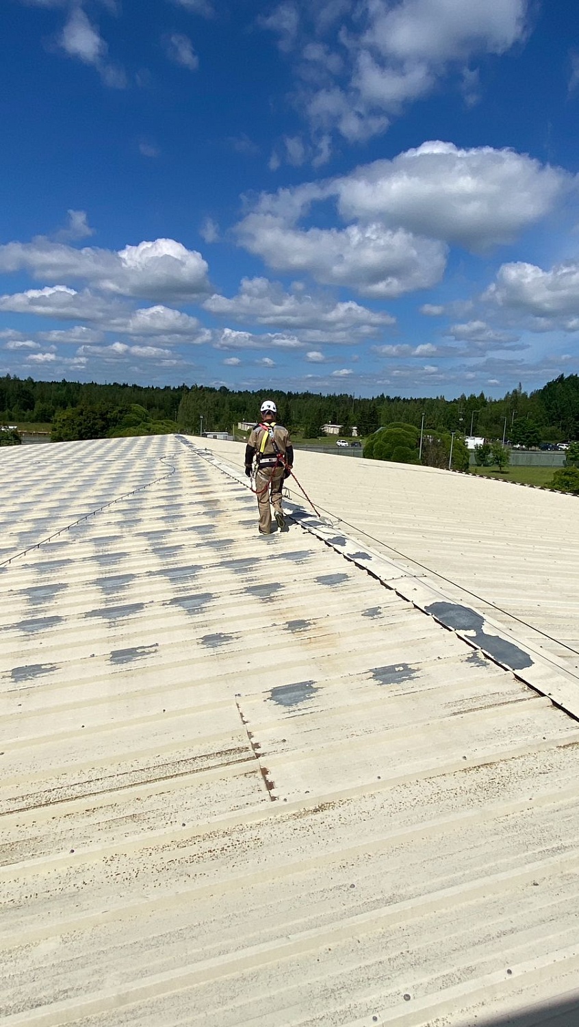 Анкерные линии по коньку кровли: опыт реализации проекта