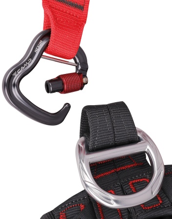 Привязь CAMP GOLDEN TOP EVO ALU Black 2024