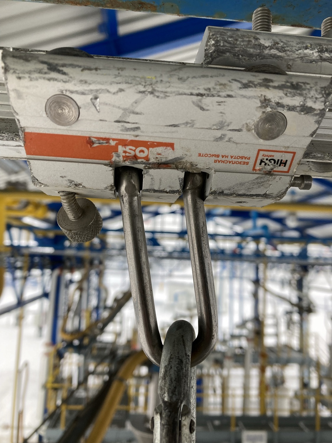 Периодический осмотр стационарных анкерных линий