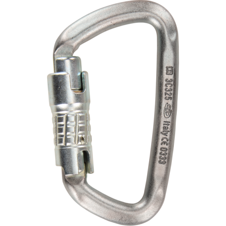 Карабин стальной Climbing technology D-SHAPE STEEL TG ANSI: купить в интернет-магазине