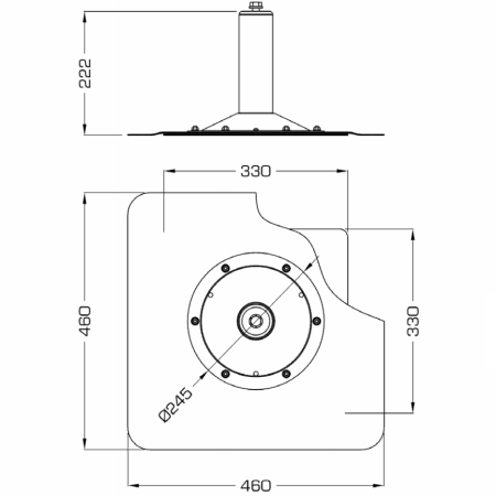 Анкерный пост AFX-PVC | Vertic: купить в интернет-магазине