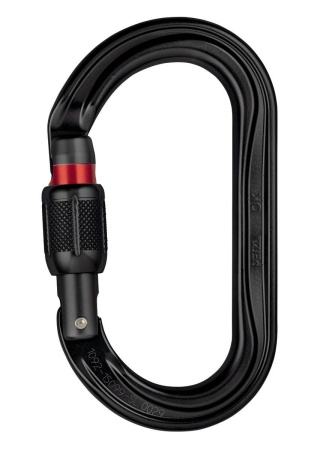 Карабин Petzl OK Screw-Lock black: купить в интернет-магазине