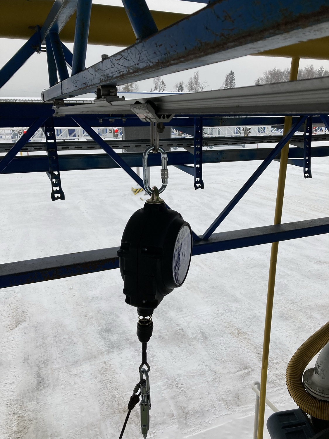 Горизонтальная жесткая анкерная линия High Safety MOST