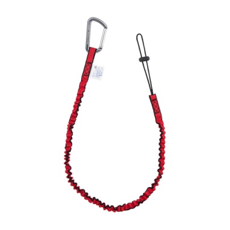 Стропа эластичная с петлей для крепления инструмента (до 10 кг) с карабином "Мини" – купить в интернет-магазине | АльпИндустрия-ПРО