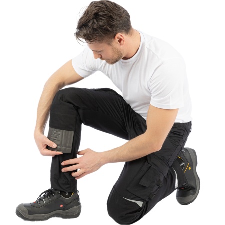 Брюки мужские летние Brodeks KS 302, черный: купить в интернет-магазине