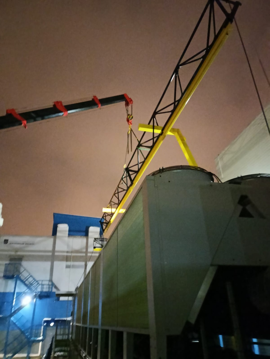 Анкерные линии Венто Двутавр для обслуживания чиллеров