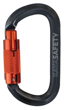 Карабин алюминиевый KAYA OVAL 2L автоматический: купить в интернет-магазине