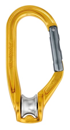Карабин с роликом Petzl ROLLCLIP: купить в интернет-магазине