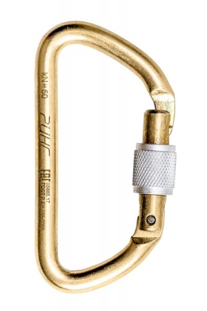 Карабин стальной трапециевидный Ринг: купить в интернет-магазине