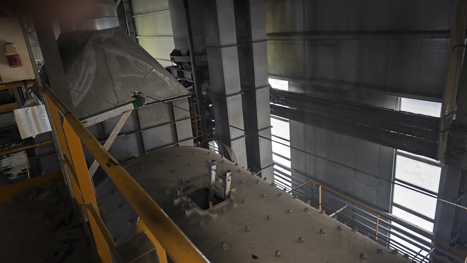 Временные горизонтальные анкерные линии для работы на мельнице