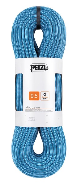 Веревка динамическая Petzl ARIAL 9.5 мм Синий 60 м