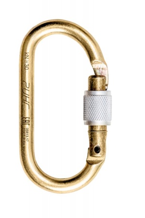 Карабин стальной овальный Ринг: купить в интернет-магазине