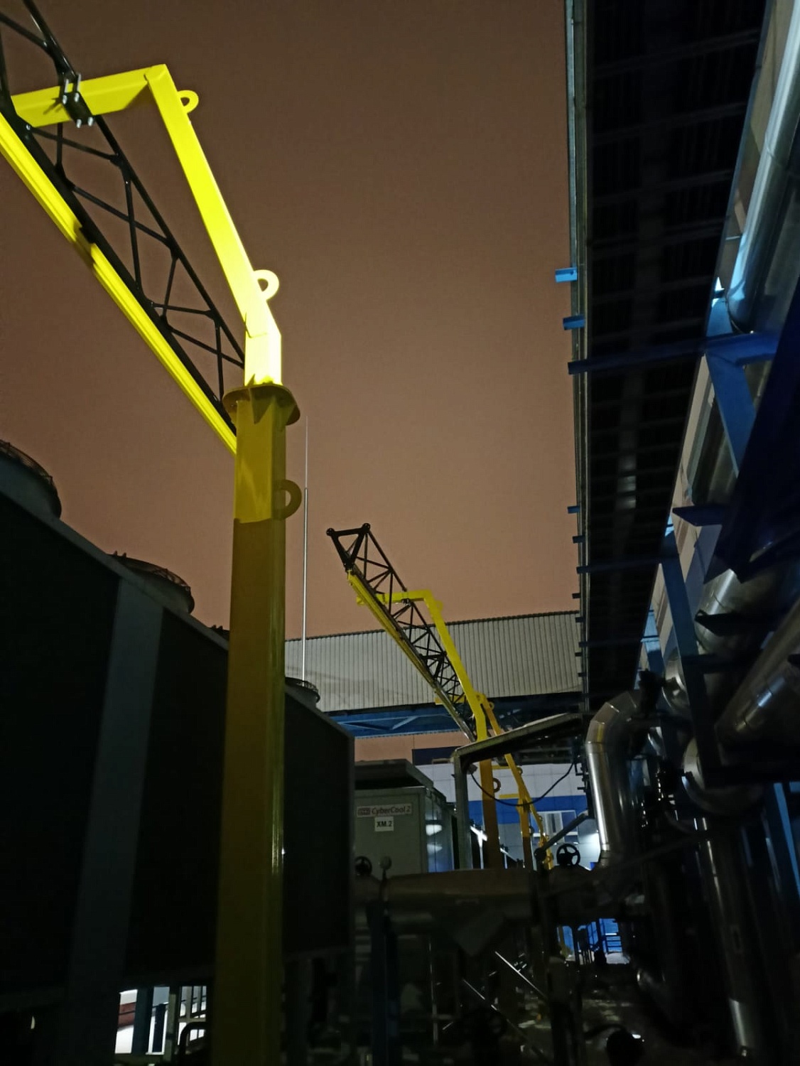 Анкерные линии Венто Двутавр для обслуживания чиллеров