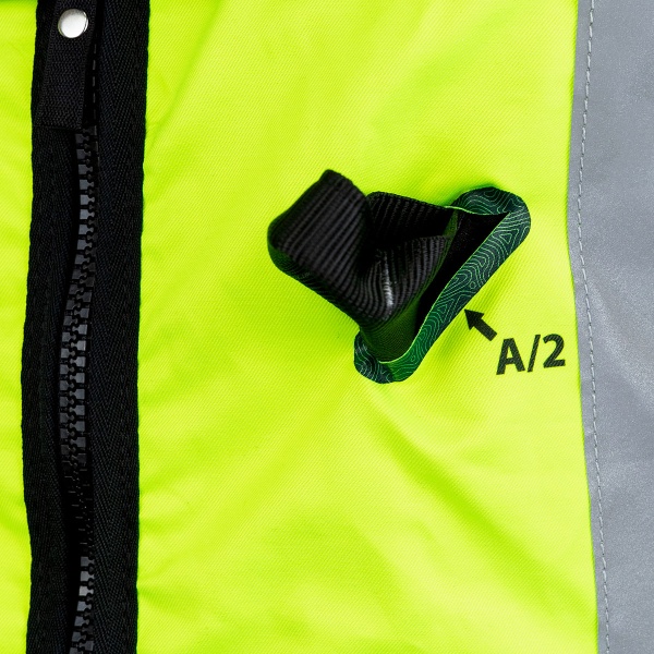 Страховочная привязь с интегрированным жилетом специальным сигнальным повышенной видимости (2 класс), модель SVETOCH 2: купить в интернет-магазине